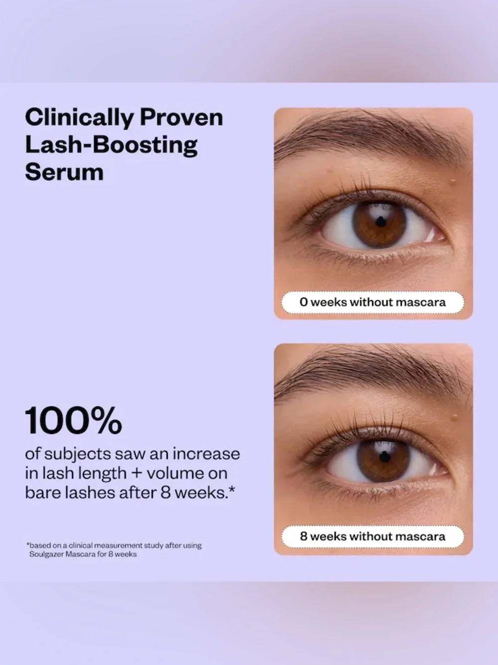Soulgazer Lengthening Mascara + Lash Serum in 1 for Sensitive Eyes